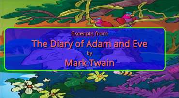 The Diary of Adam and Eve